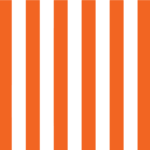 Orange Vertical Stripe